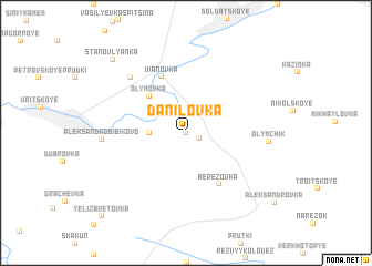 map of Danilovka