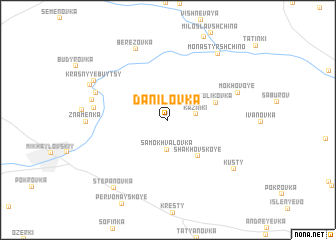 map of Danilovka