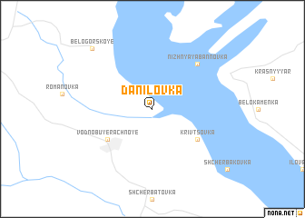 map of Danilovka