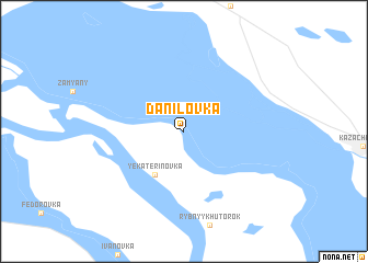 map of Danilovka