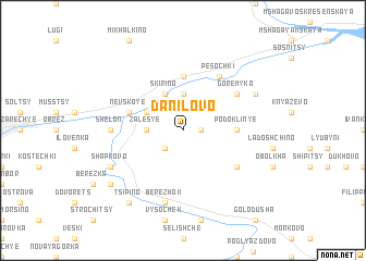 map of Danilovo