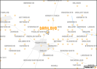 map of Danilovo