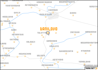 map of Danilovo