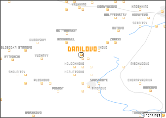 map of Danilovo