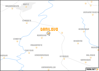 map of Danilovo