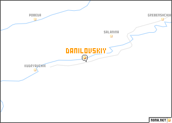 map of Danilovskiy