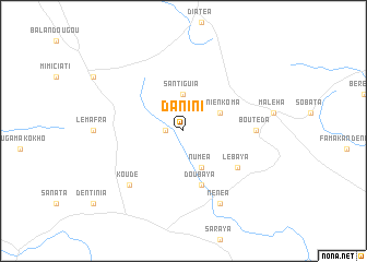 map of Danini