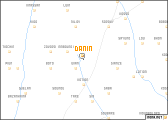 map of Danin