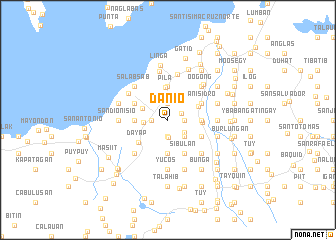 map of Danio