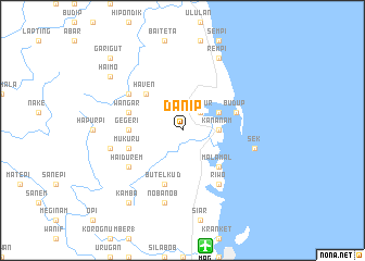 map of Danip