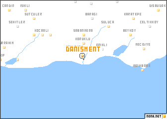 map of Danişment