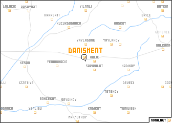 map of Danişment