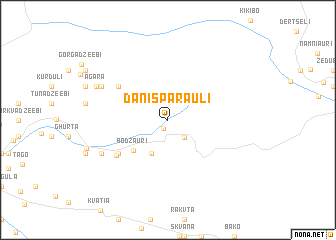 map of Danisparauli