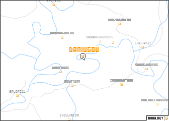 map of Daniugou