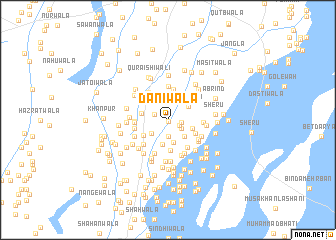 map of Daniwāla