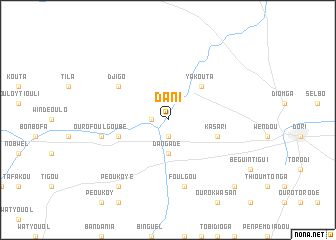 map of Dani