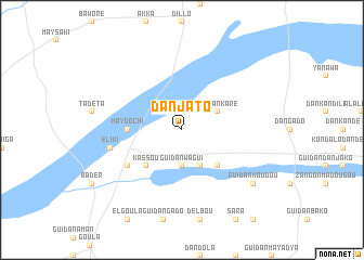 map of Dan Jato