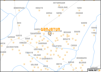 map of Danjatun