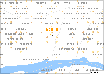 map of Dan Ja