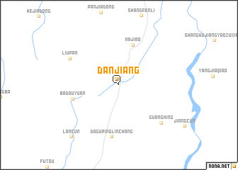 map of Danjiang