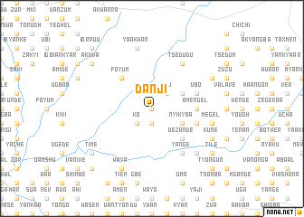 map of Danji