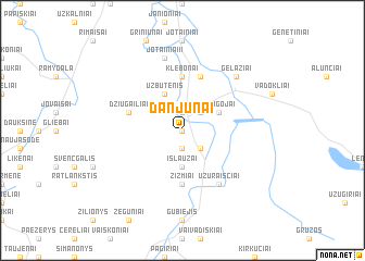 map of Danjūnai