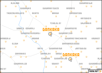 map of Dan Kaka