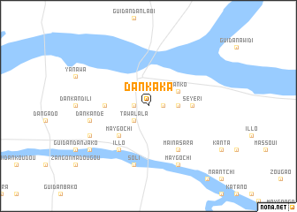 map of Dan Kaka