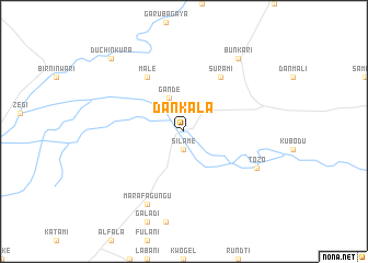 map of Dankala