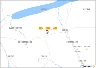 map of Dankalwa