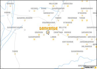 map of Dan Kandé