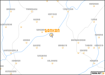 map of Dankan