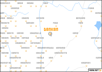 map of Dankan