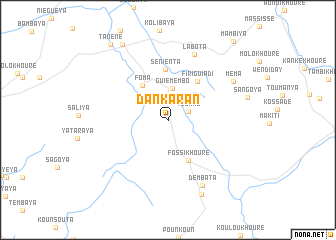 map of Dankaran