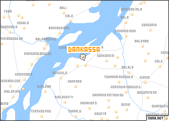 map of Dankassa