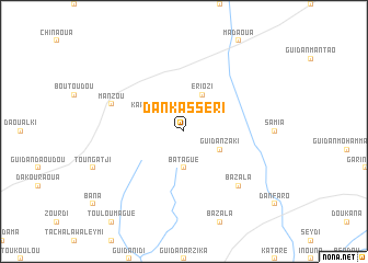 map of Dan Kasseri