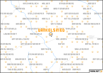 map of Dankelsried