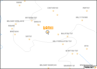 map of Dan\