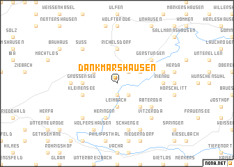 map of Dankmarshausen