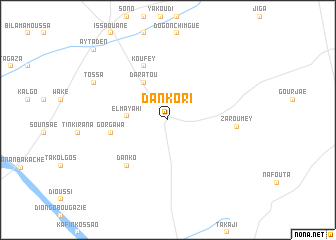 map of Dan Kori