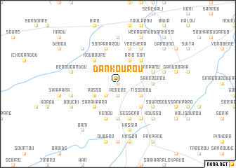 map of Dankourou