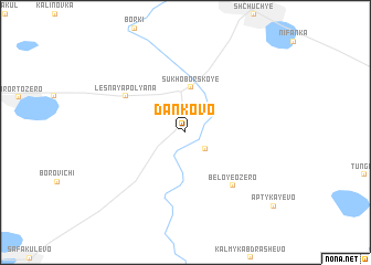 map of Dan\