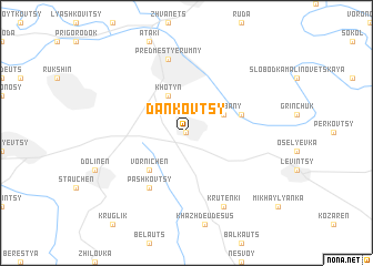 map of Dankovtsy