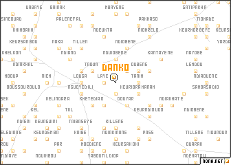 map of Danko