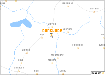 map of Dankwade