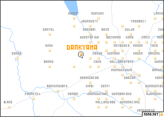 map of Dankyama