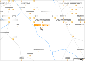 map of Dan Ladan