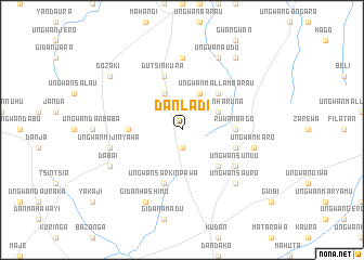 map of Dan Ladi