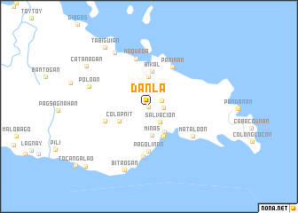 map of Danla