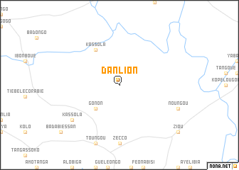 map of Danlion
